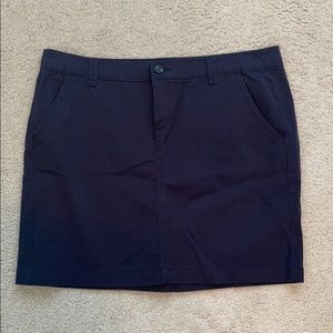 Navy Blue Skirt